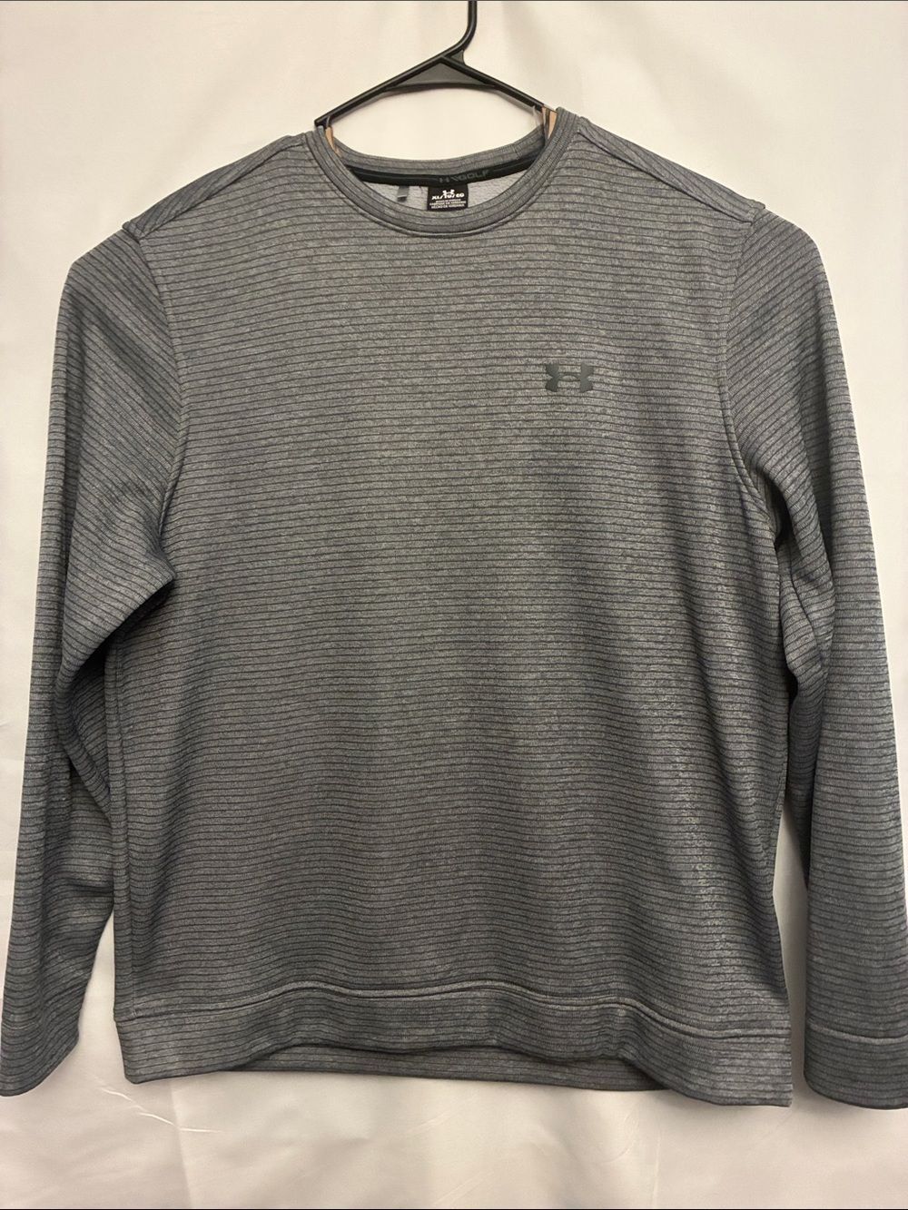 Under Armour Golf Men’s Crewneck Storm Sweatshirt - Heather Gray
